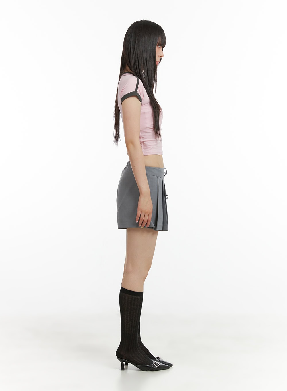 Blokecore Raglan Crop Tee CL422