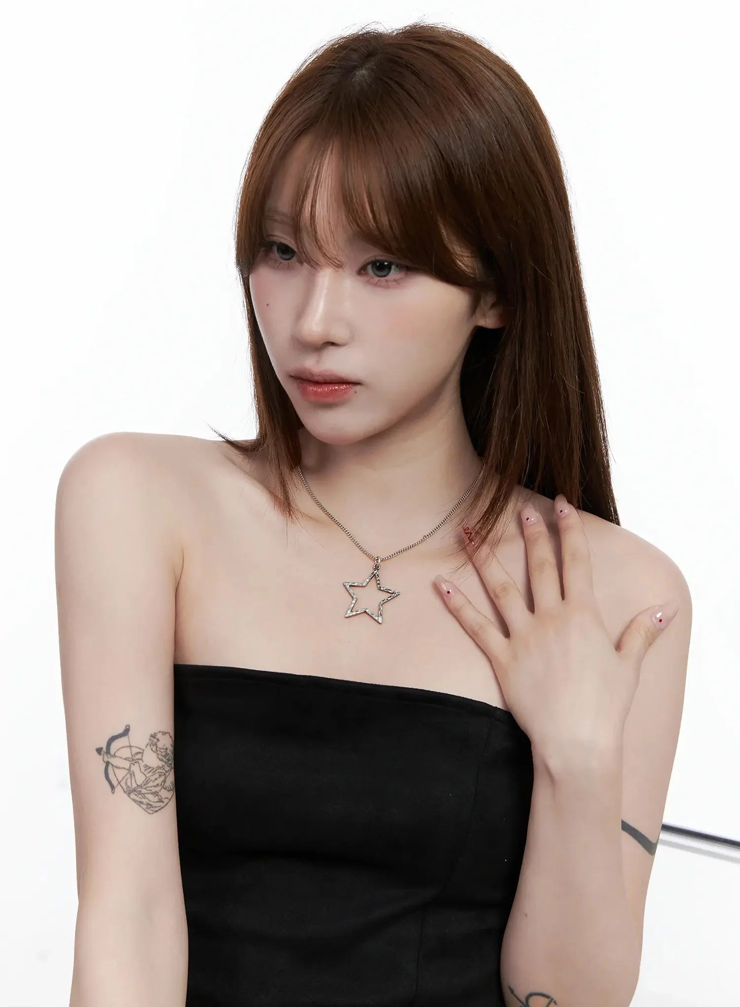 Star Pendant Chain Necklace IG528