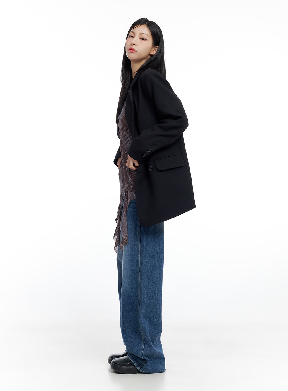 Oversize Fit Blazer CO426