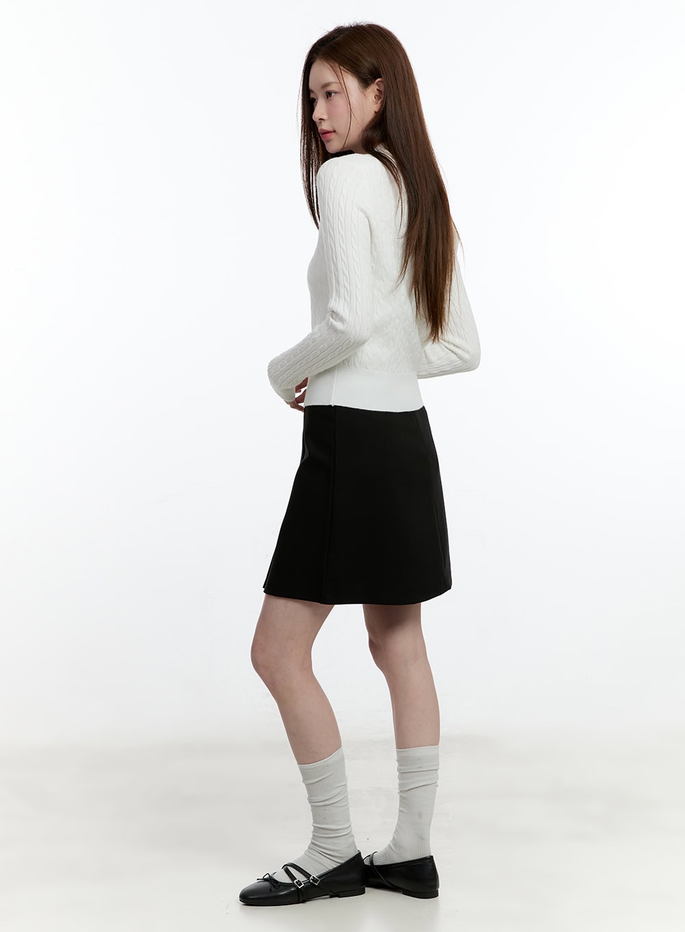 Essential Solid Mini Skirt CM521