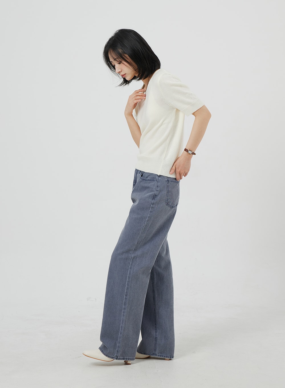 Short Sleeve Sweater OM302