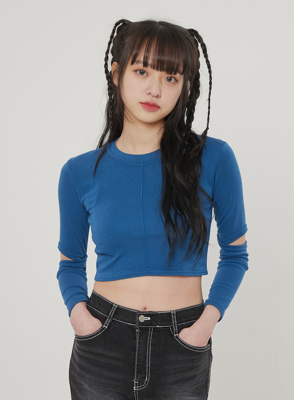 Black Bootcut Jeans BF309