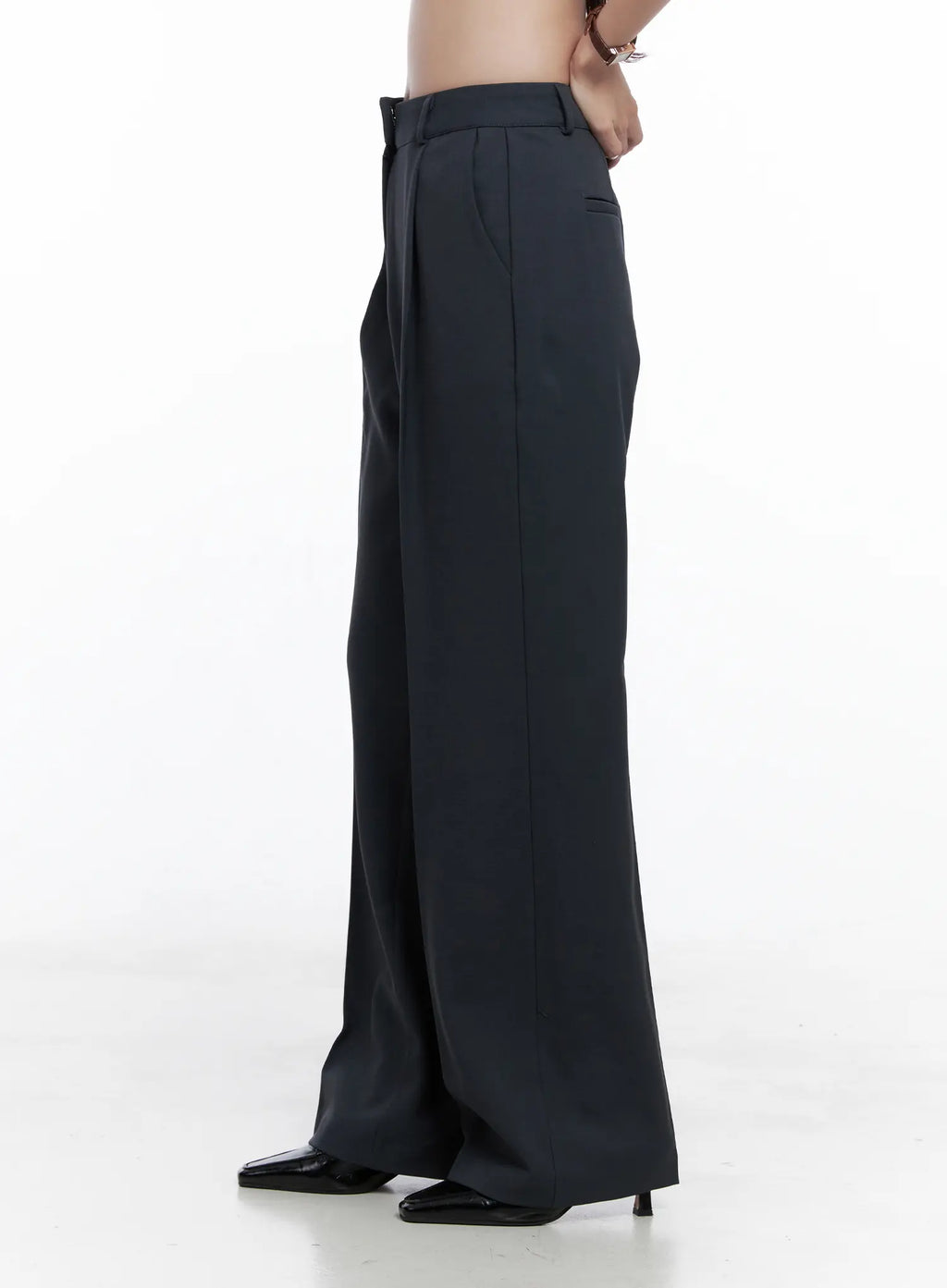 Pintuck Tailored Trousers CS523