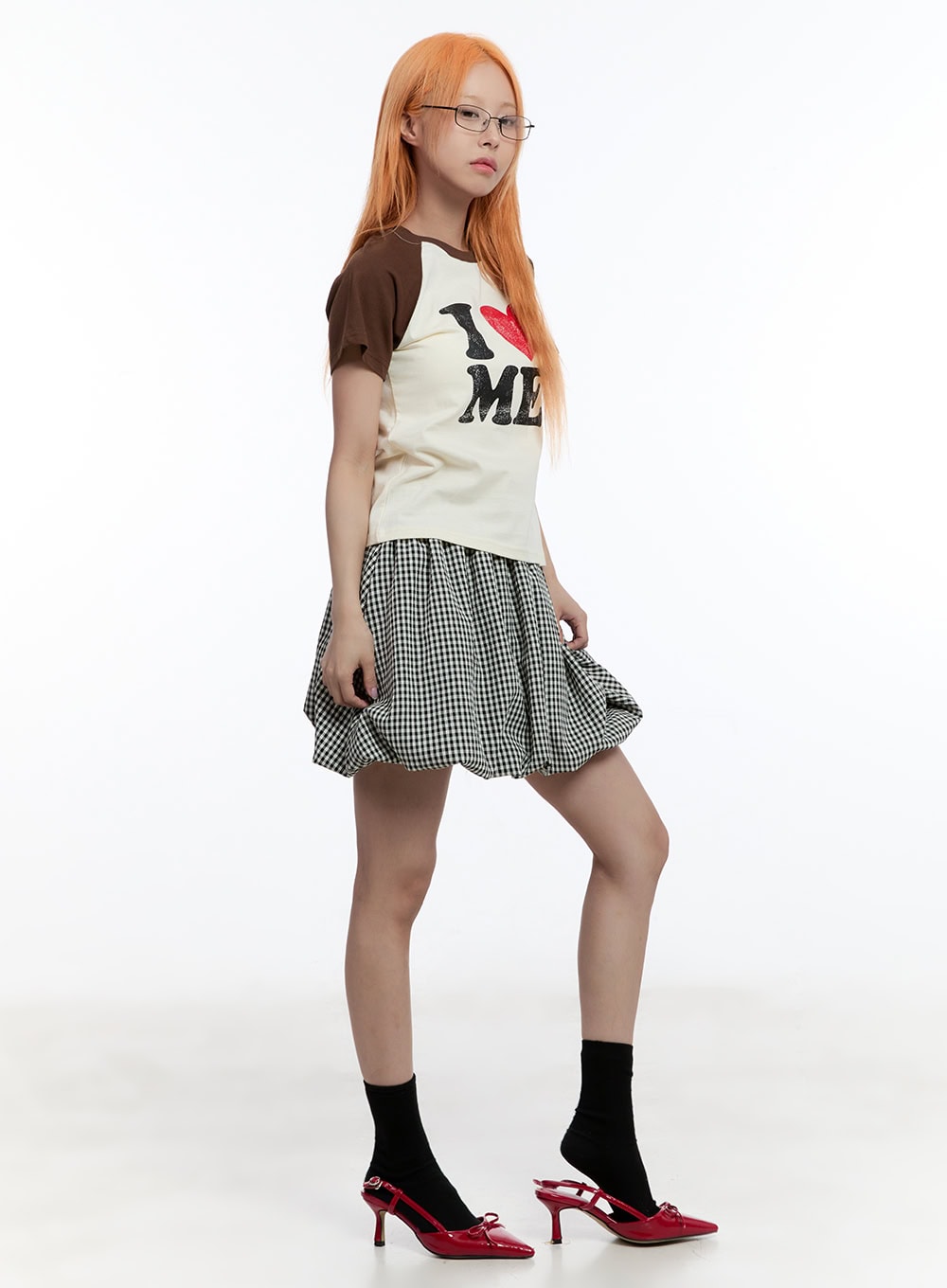 Two-Tone Graphic Tee CU502