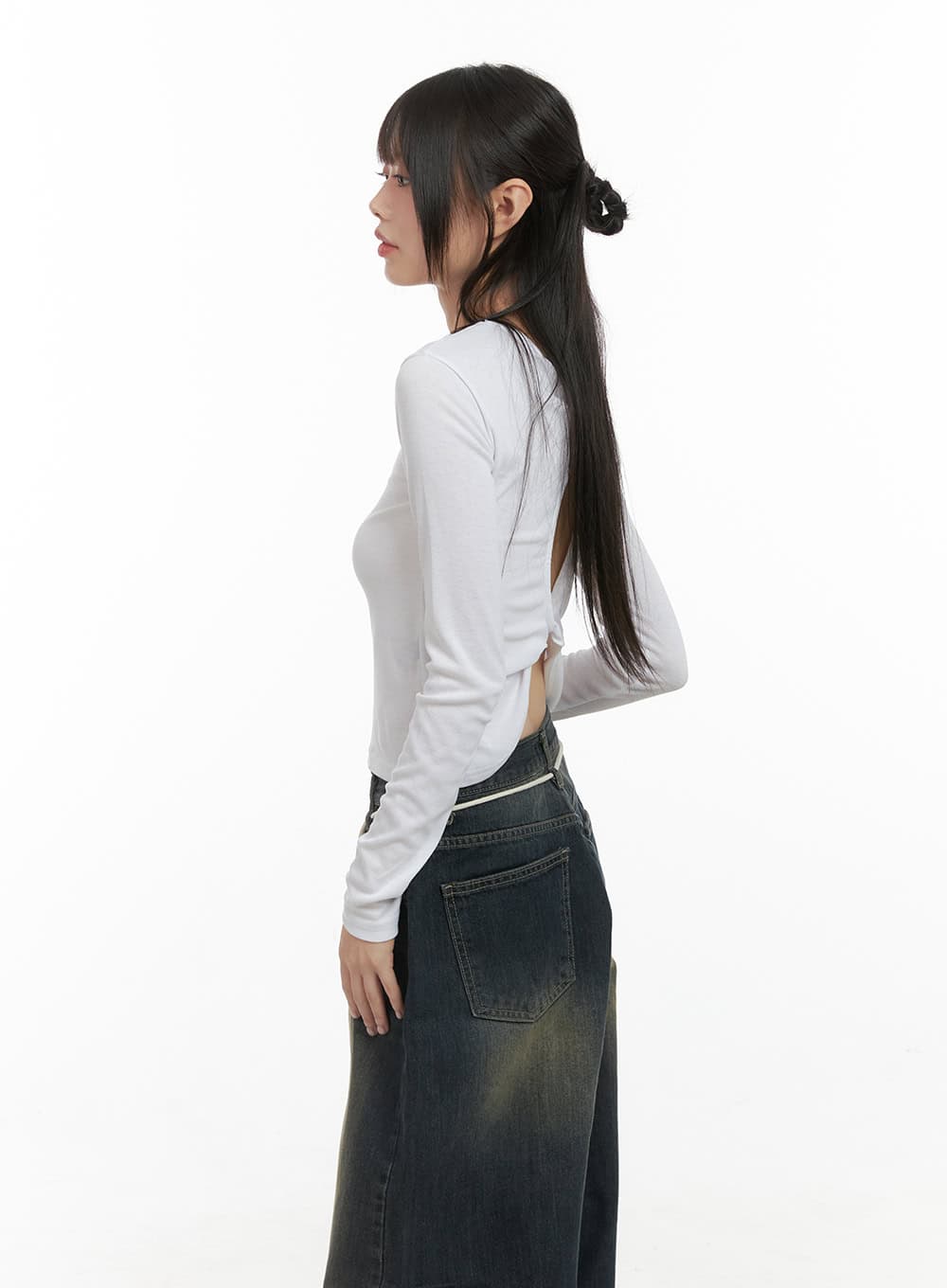 Twist Detail Crop Top CS410