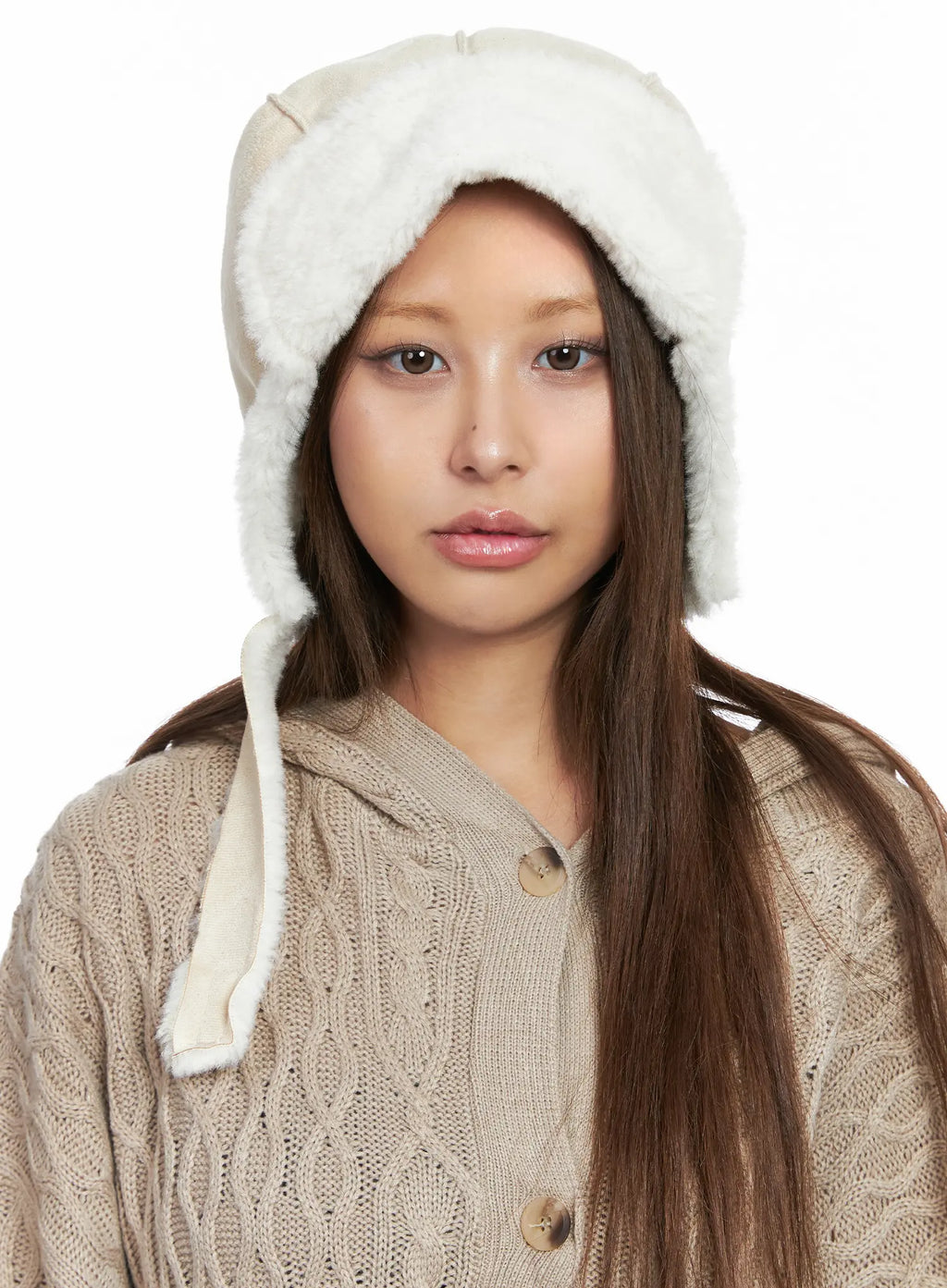 Faux Fur Ear Hat CO513