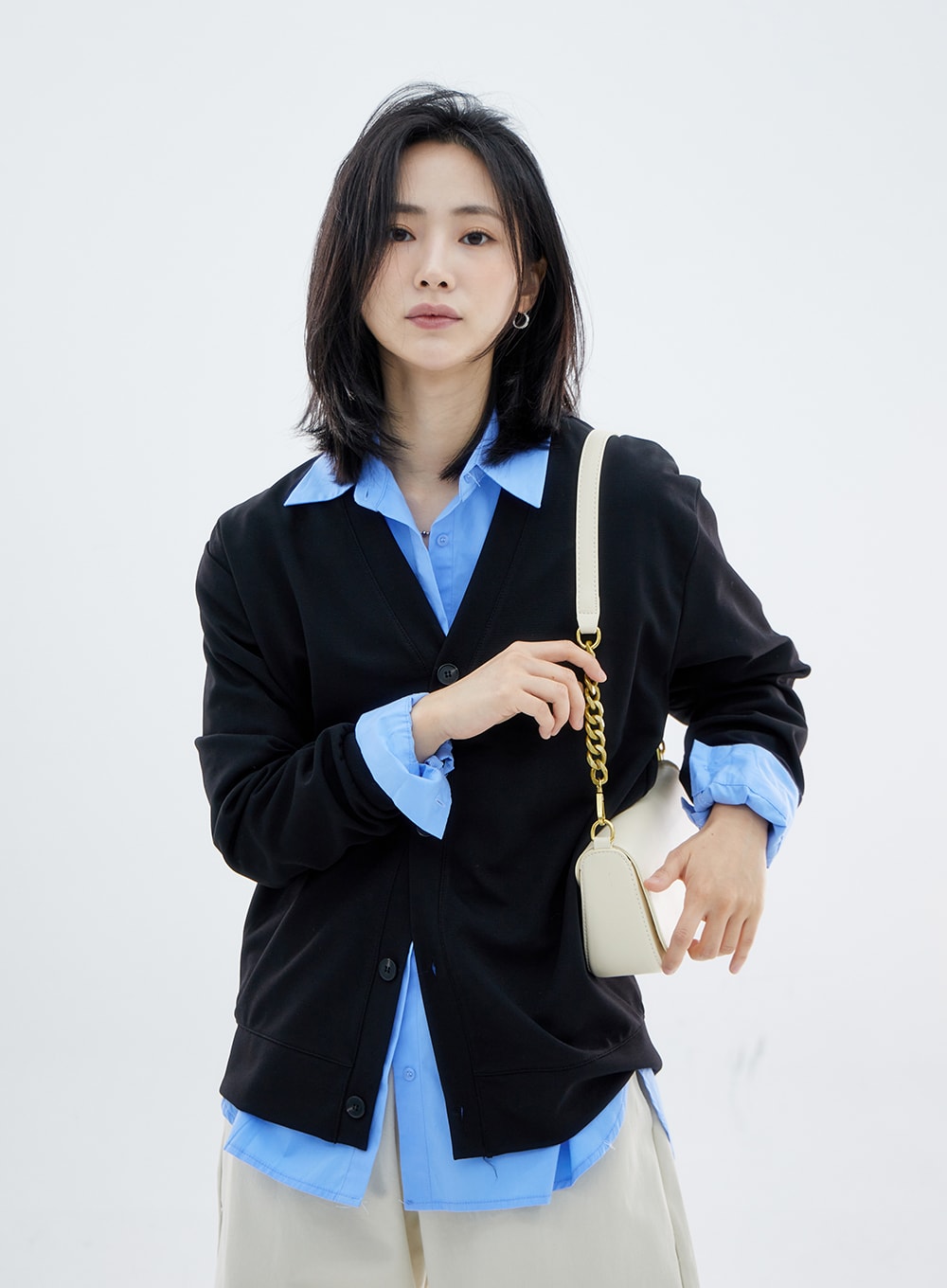 Twisted Two Line Earrings OS30