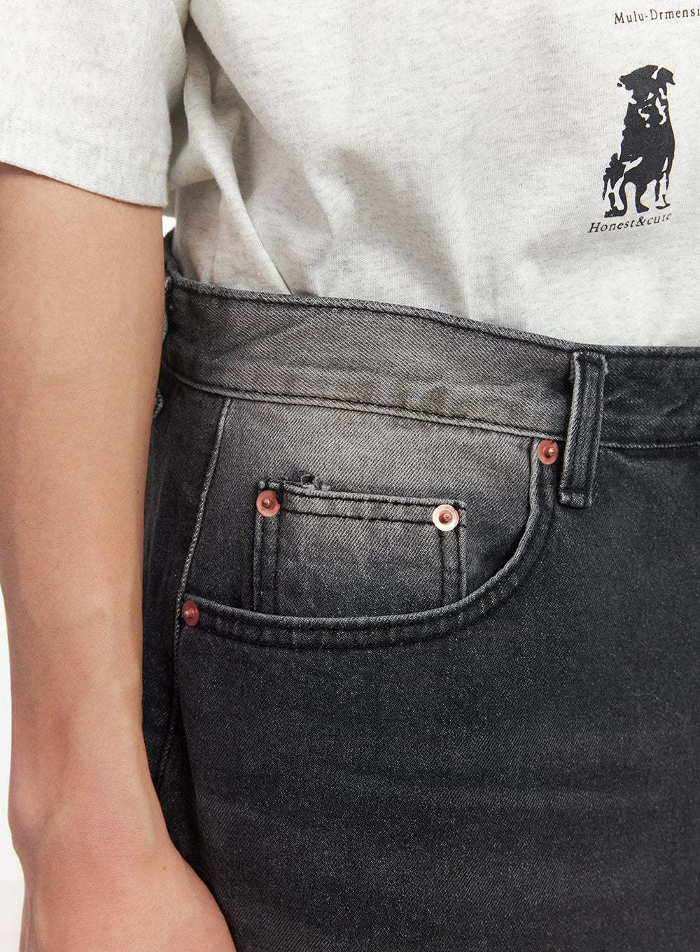 Men's Wide-Fit Washed Jorts IA521