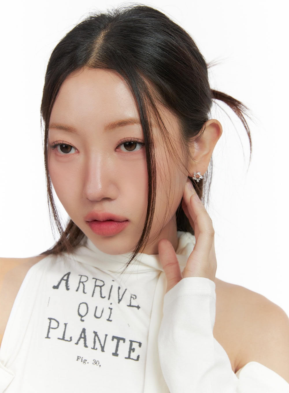 Star Cubic Earrings IO418