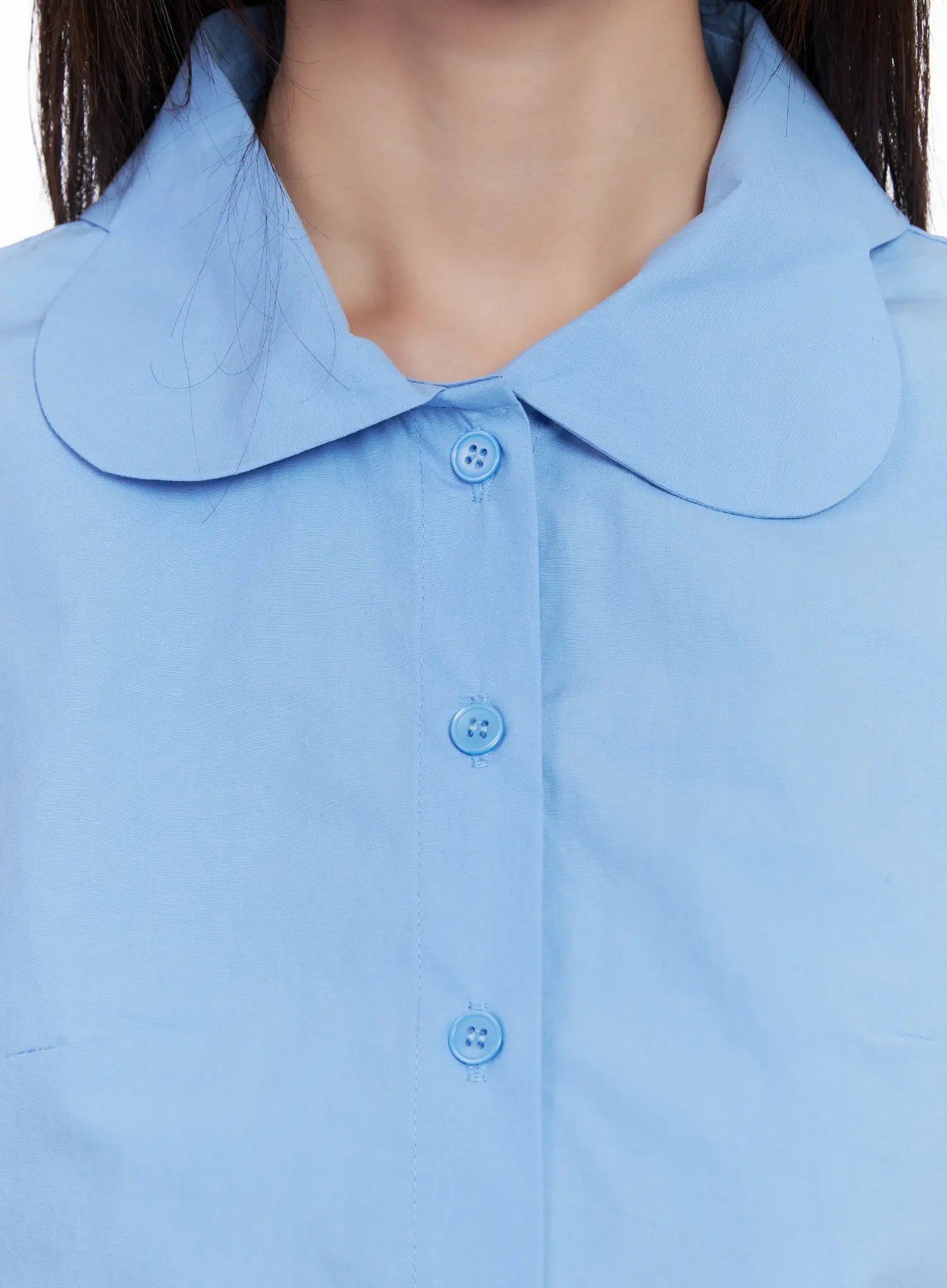 Classic Round Button-Up Shirt CG518