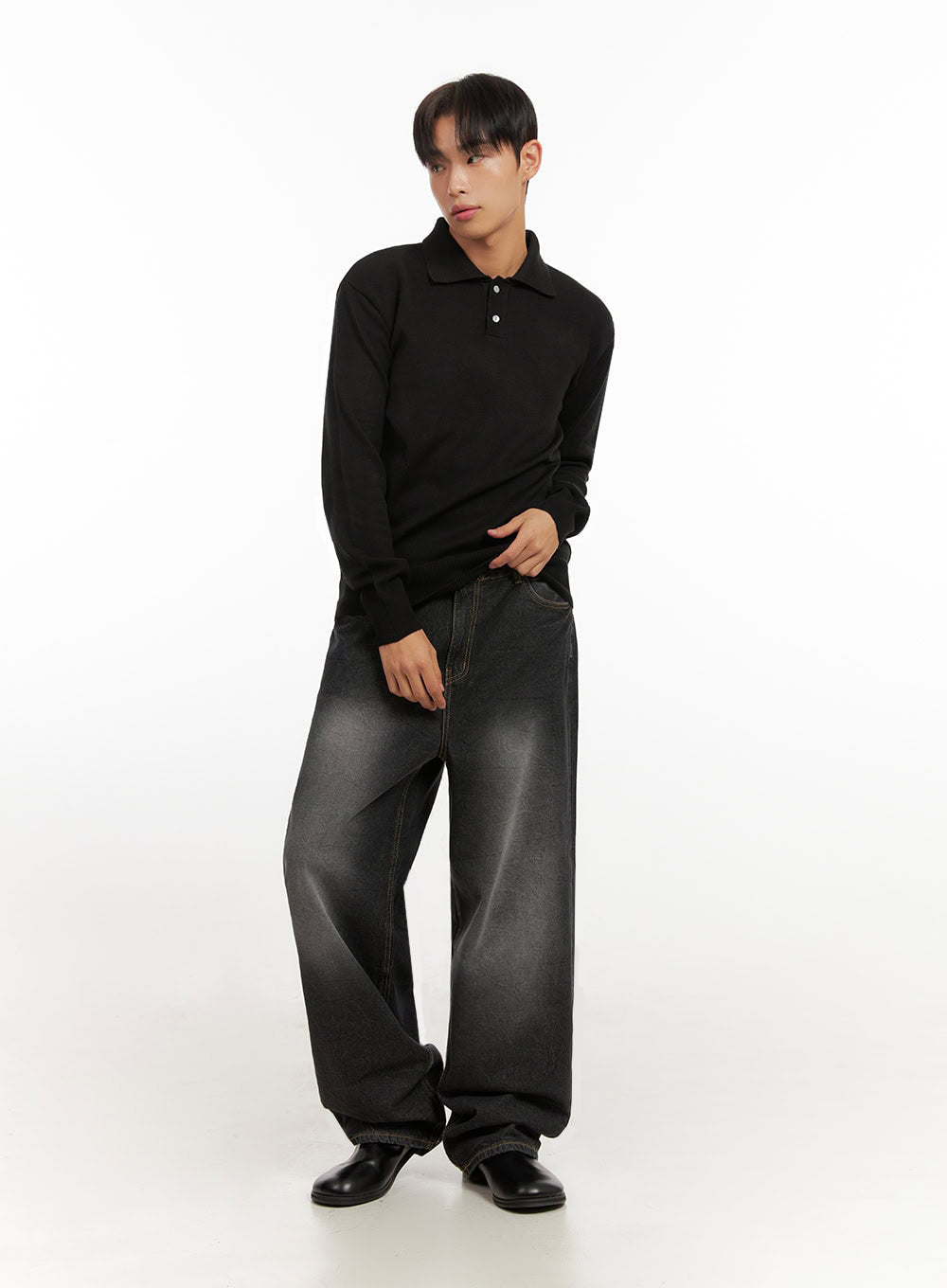 Men's Wide Fit Cotton Denim Jeans ID413