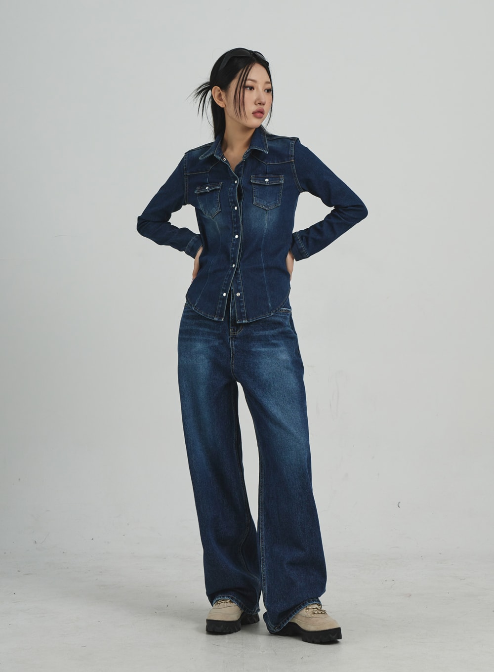 Maxi Wide Jeans CD09