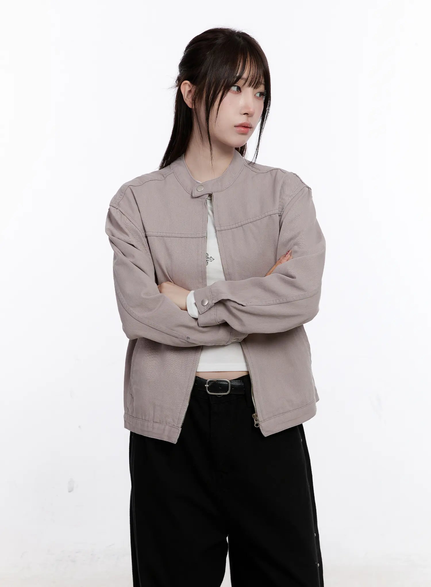 Cotton Zip-Up Jacket CS530