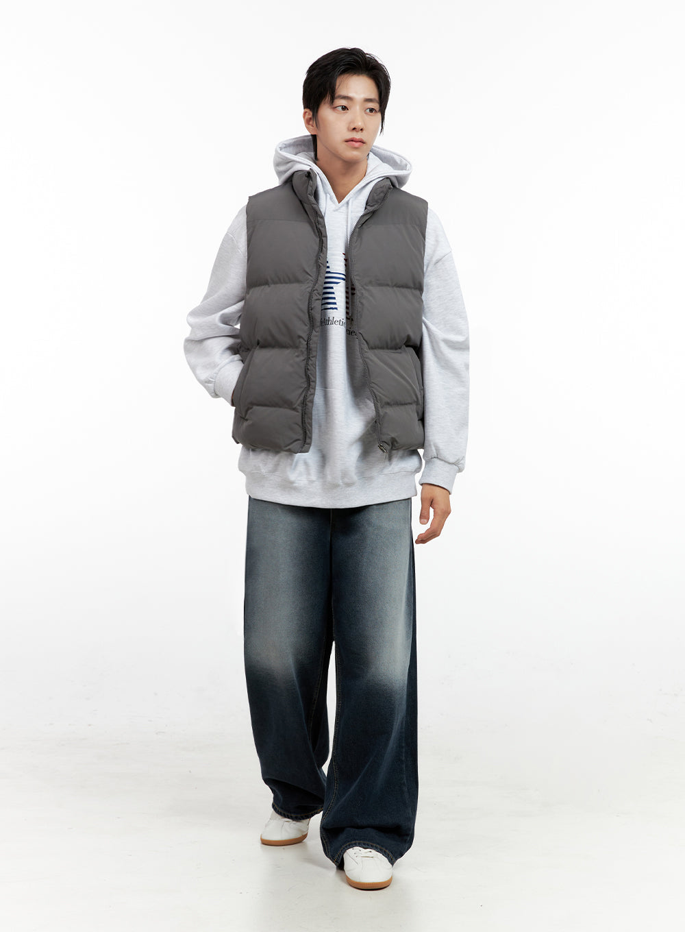 Men's Washed Denim Jeans IN411