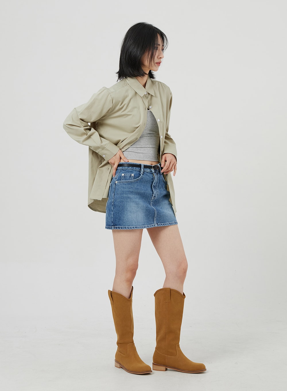 Oversized Color Shirt OM303