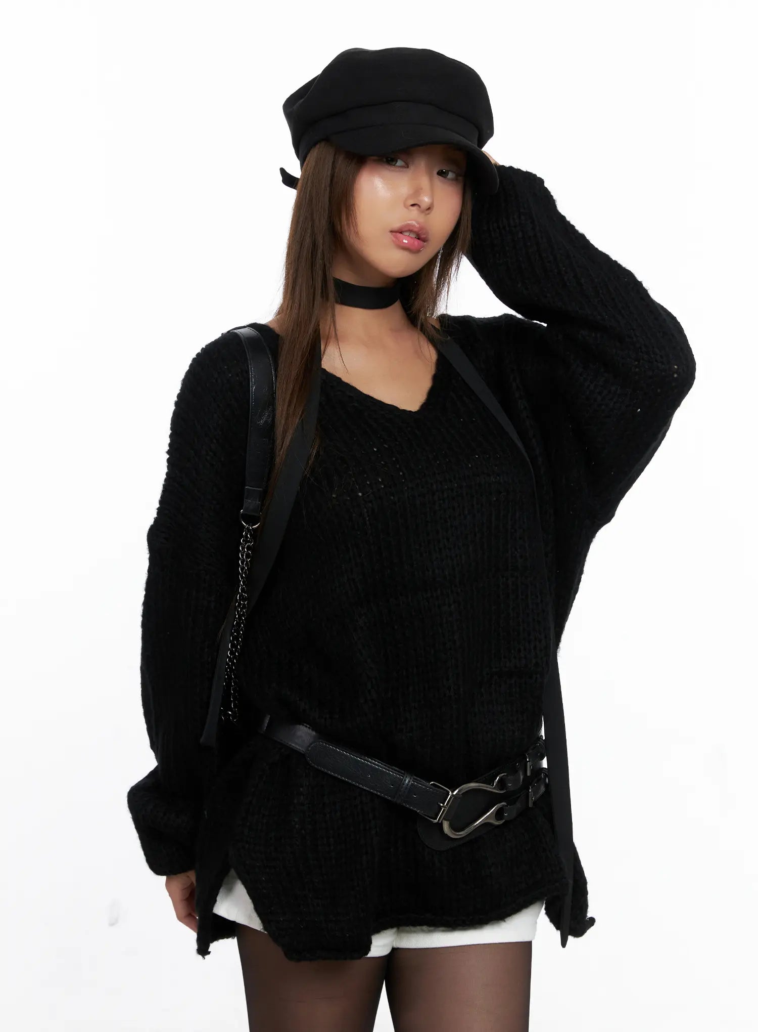 Chunky Loose-Fit Sweater CS524