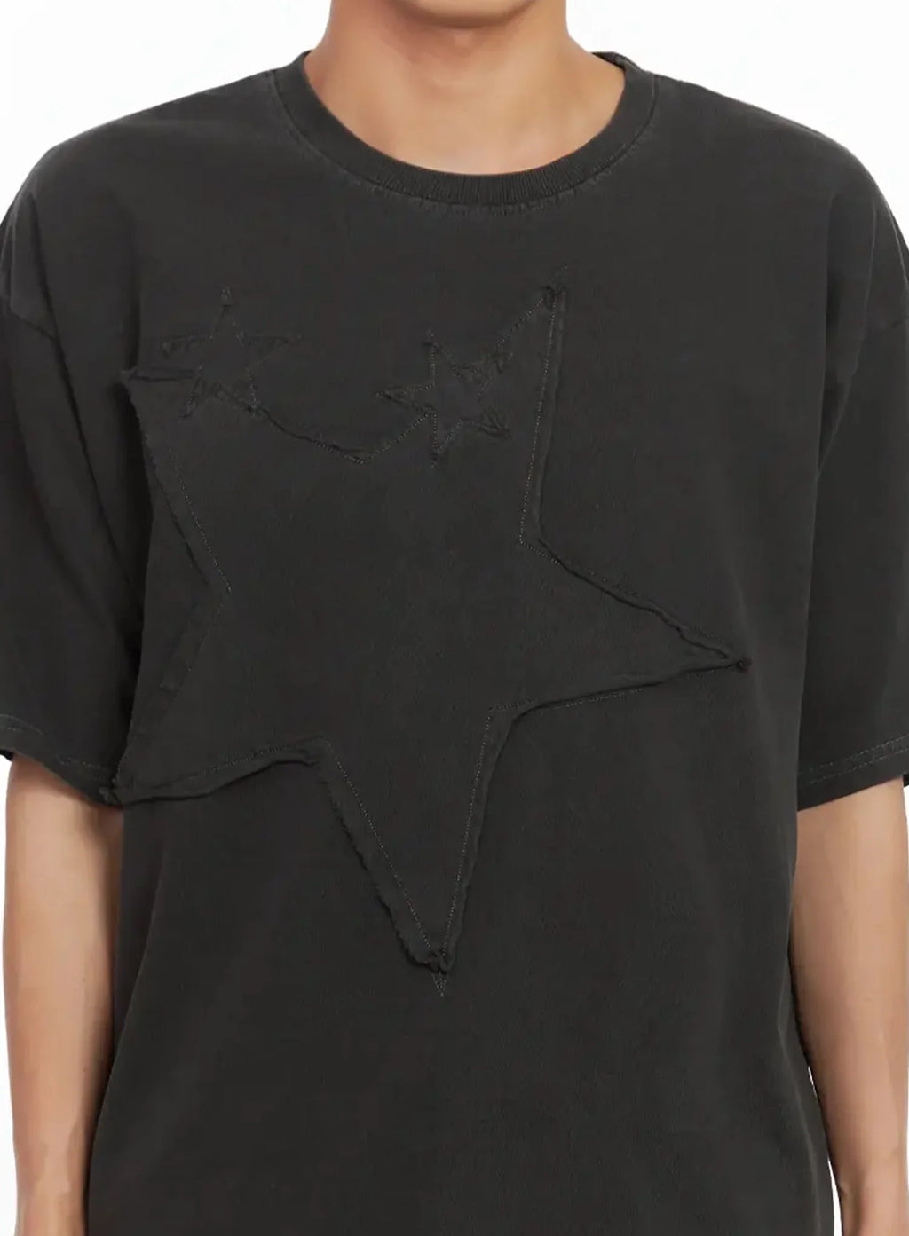 Men's Star Patch T-Shirt IL516