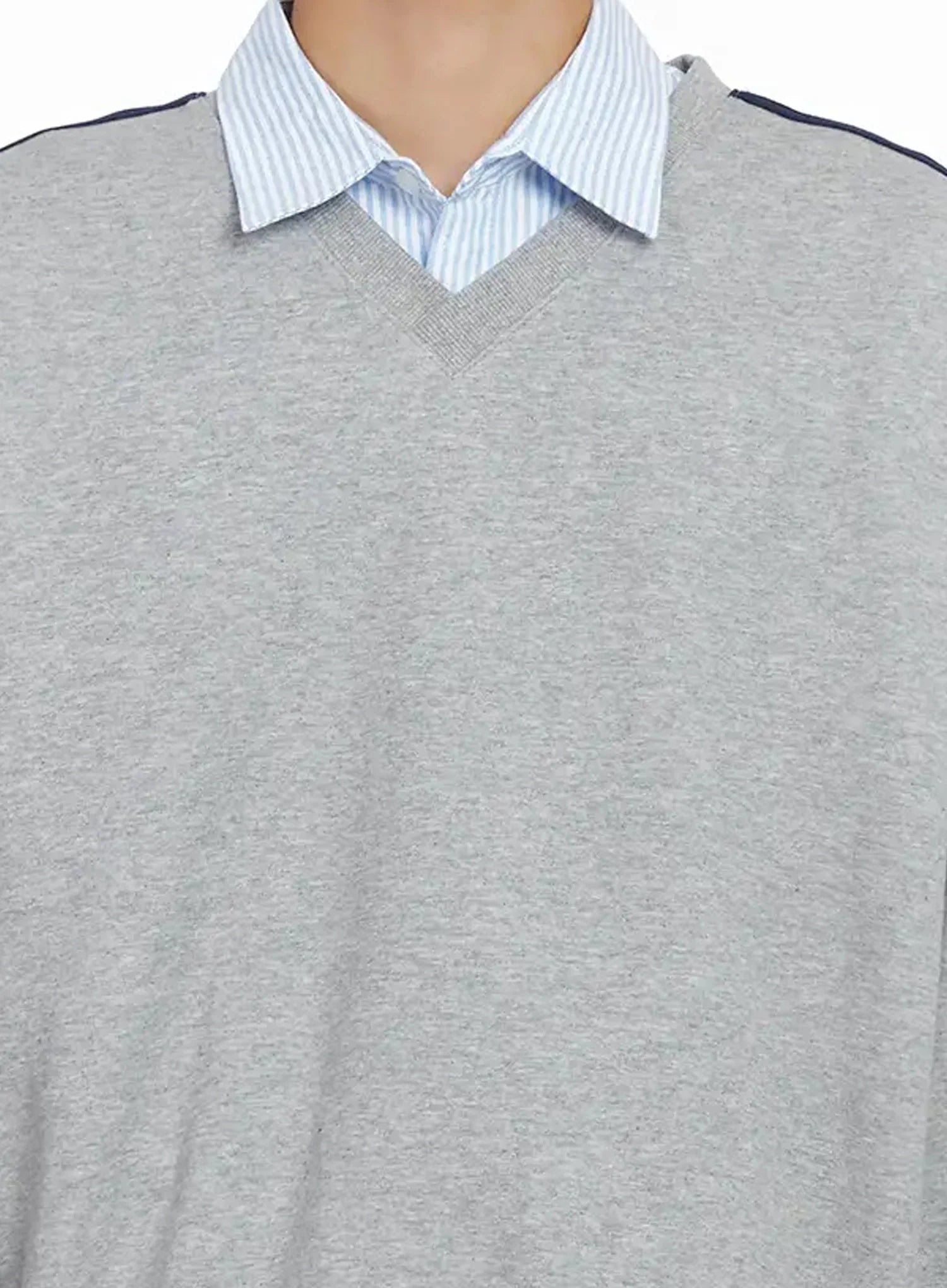 Men's V-Neck Track Sweatshirt IO516