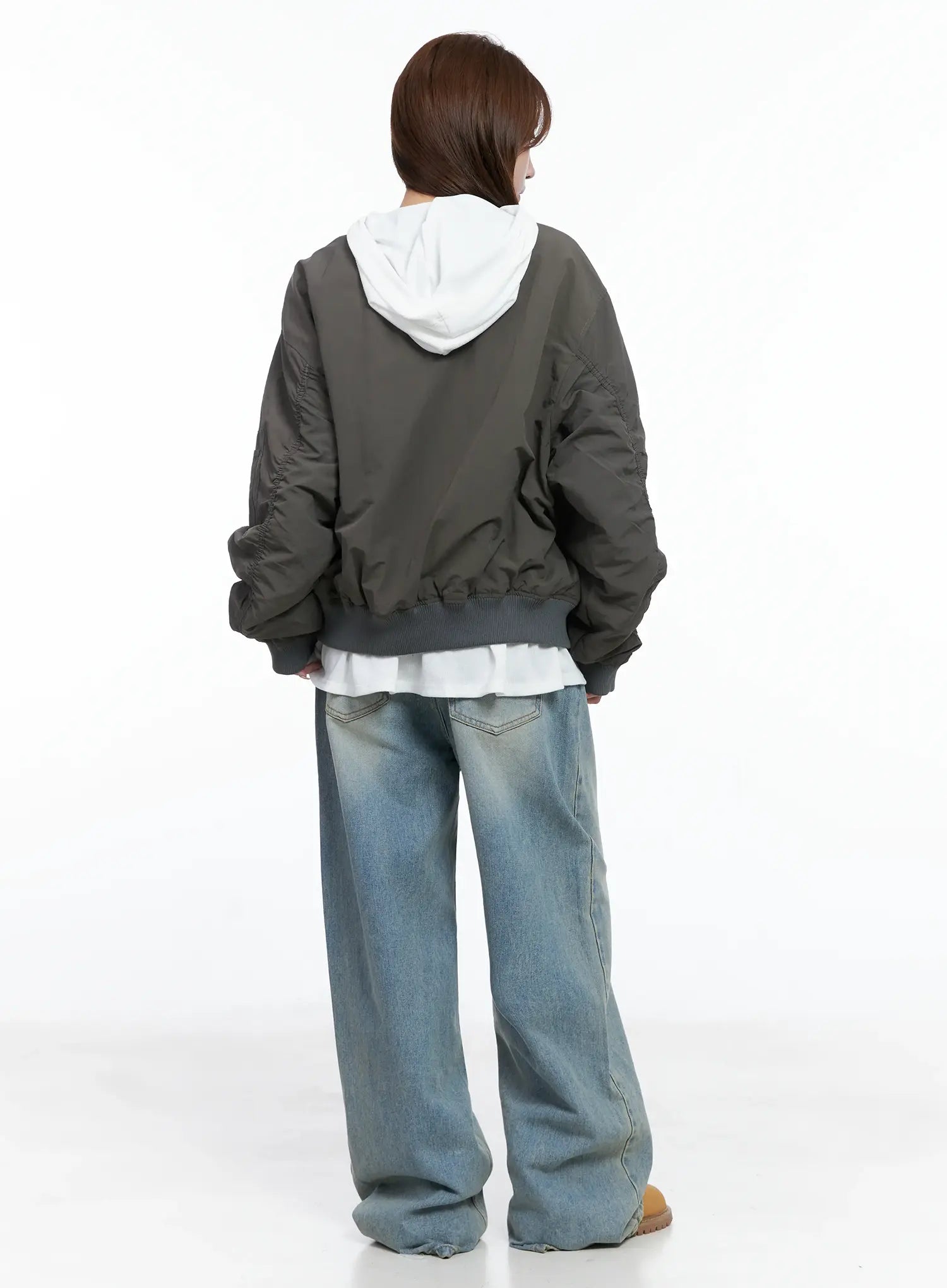 Casual Zip-Up Bomber Jacket CS501