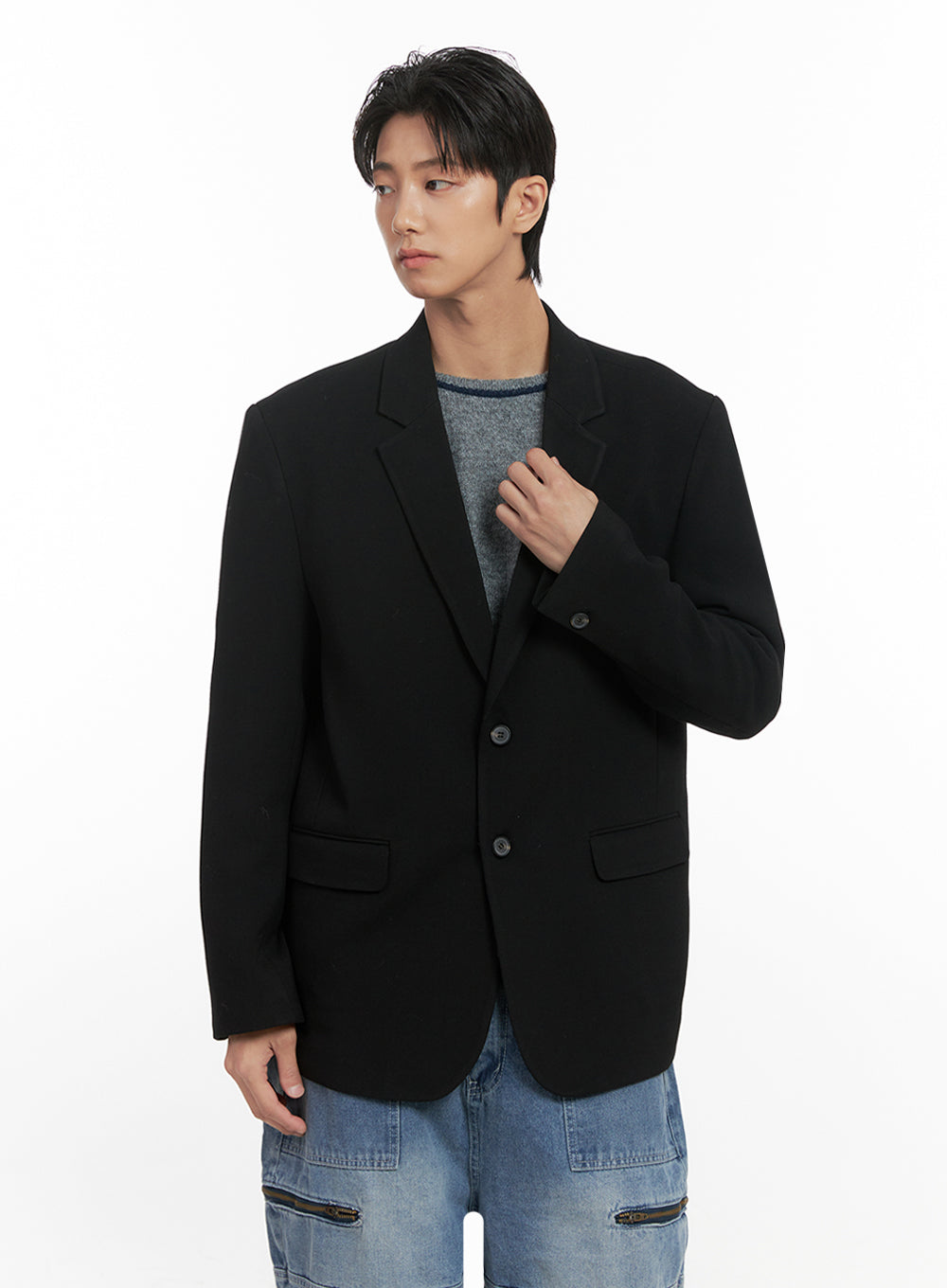 Men's Oversized Blazer ID406