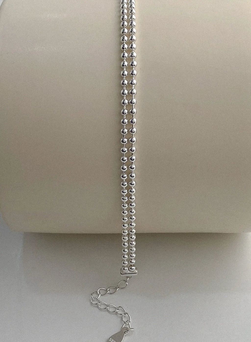 Lispector Double Curve Chain Bracelet IU506