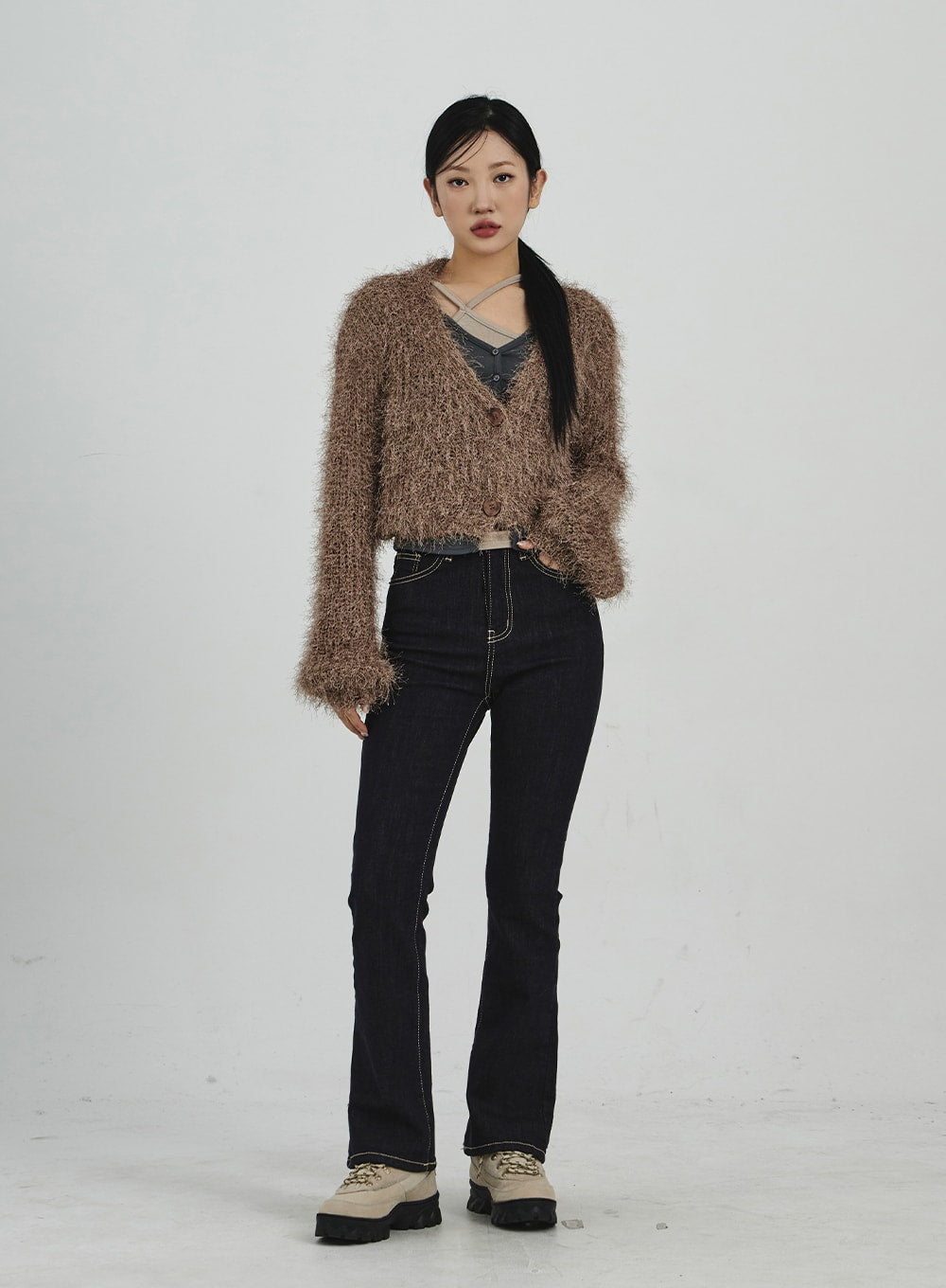 Bootcut Denim Pants CD02