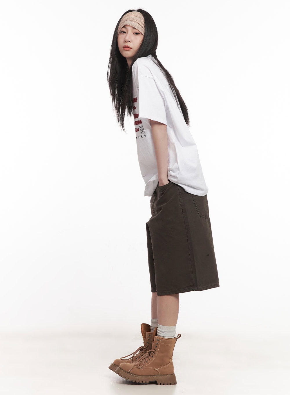 Graphic Oversized Tee CM517