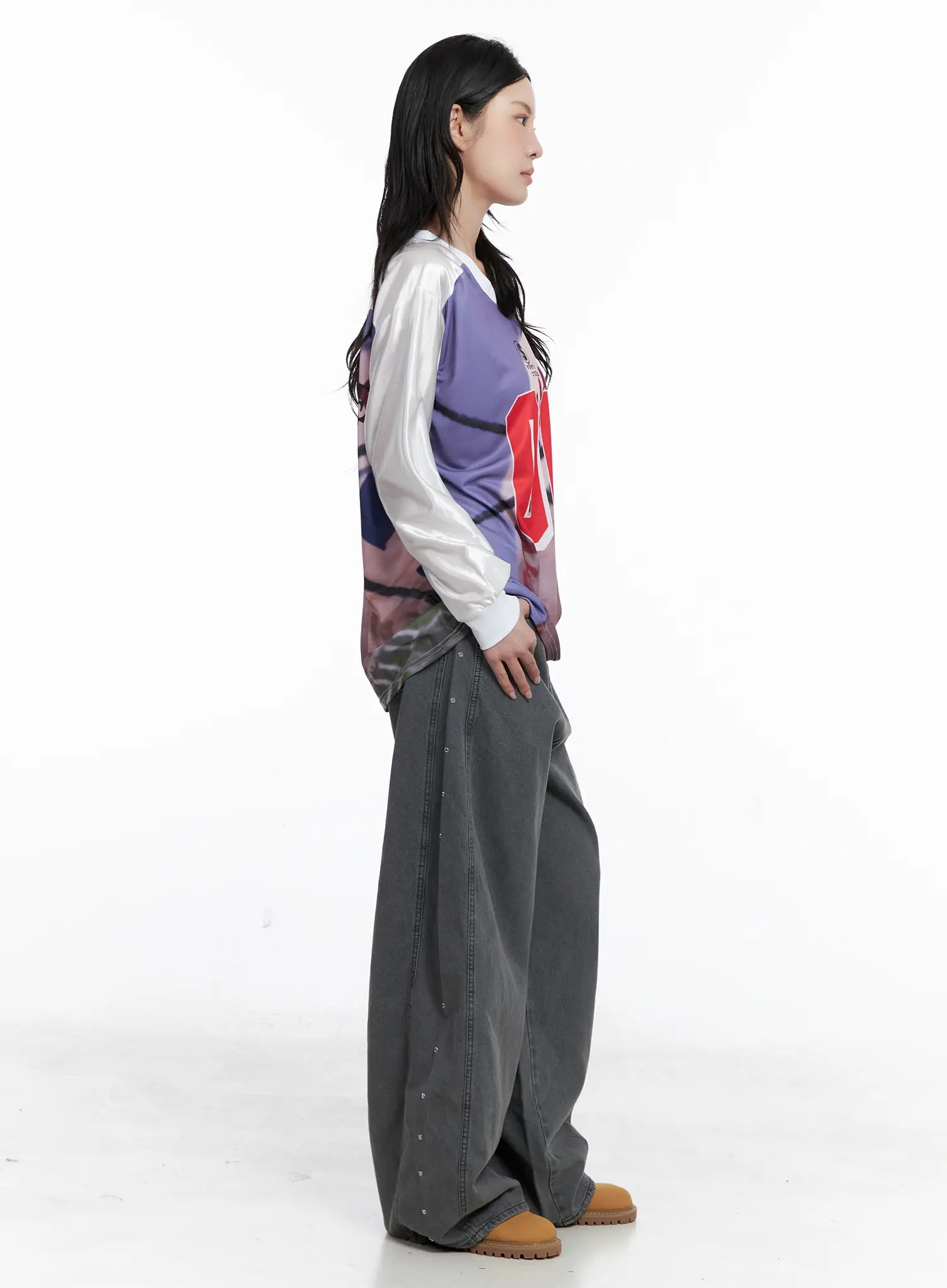 86 Oversized Graphic Long Sleeve CS526