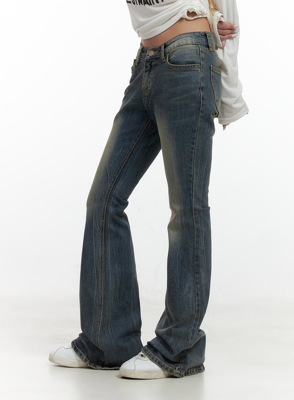 Leni Retro DreamFit Bootcut Denim Jeans CS426