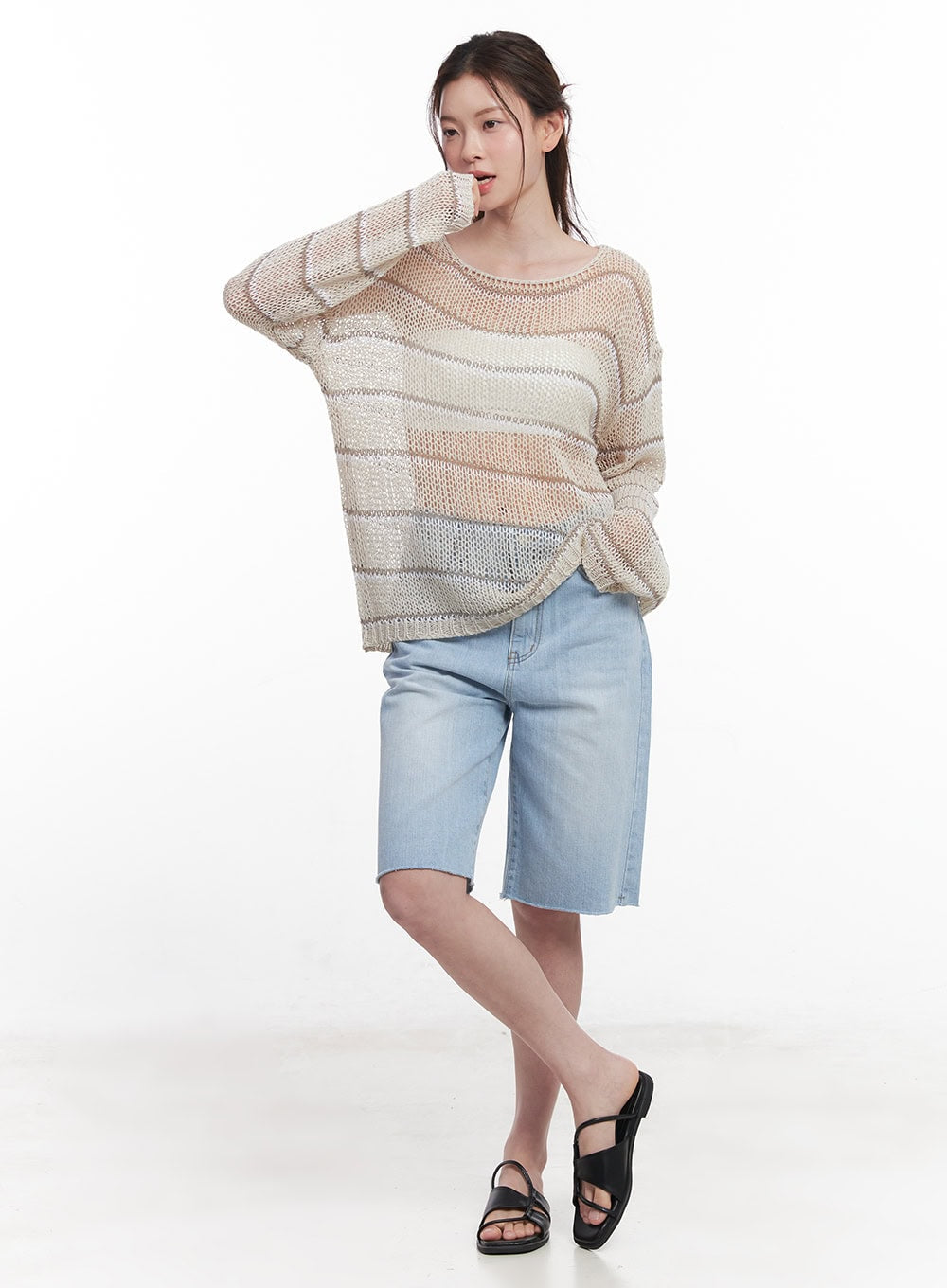 Shira Wide-Fit Baggy Jorts CY519