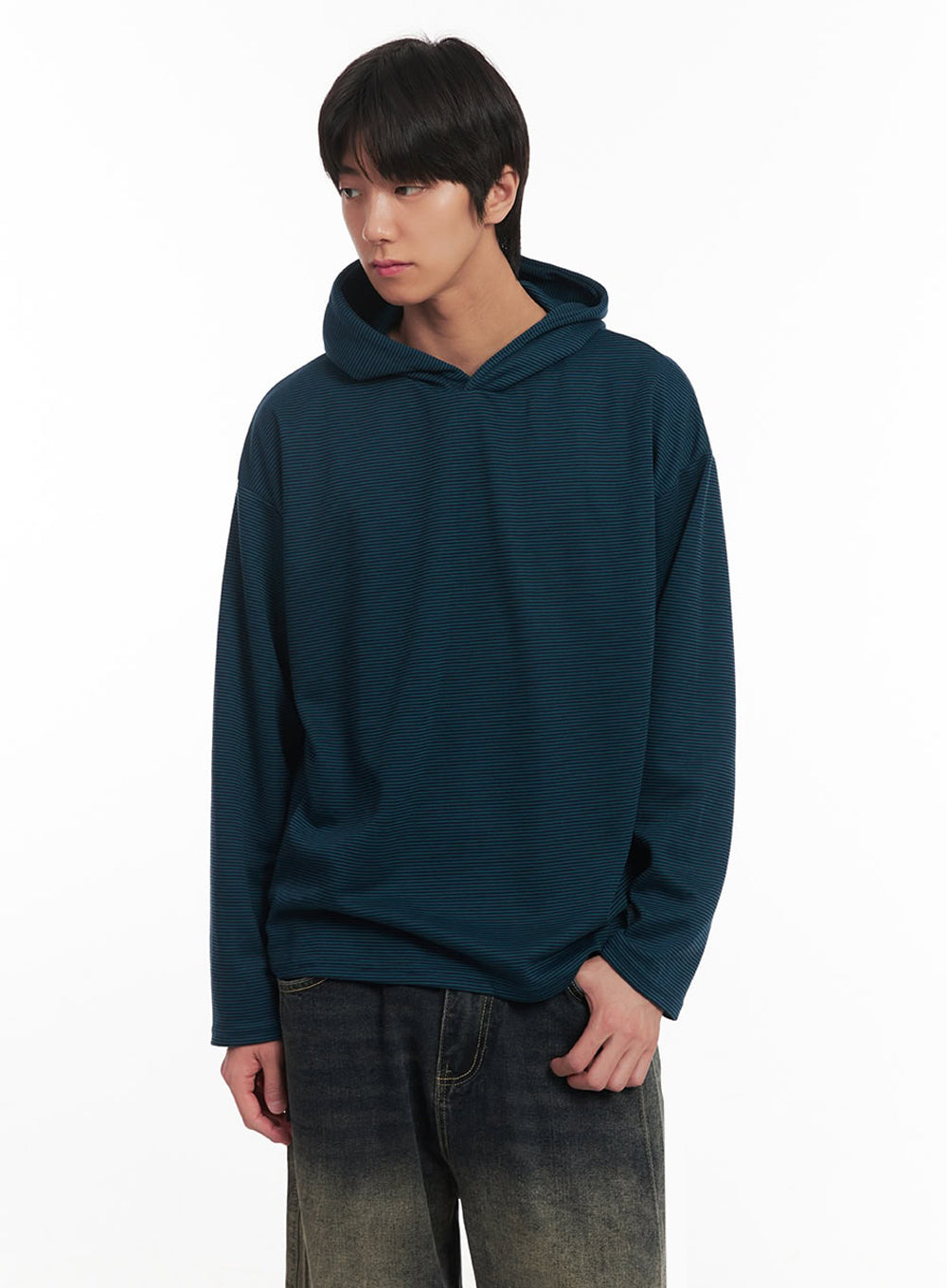 Men's Classic Thin-Stripe Hoodie IA510