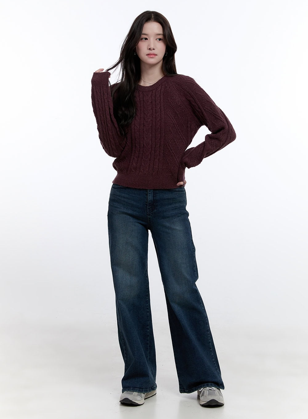 Cassidy Wide-Leg Jeans ON418