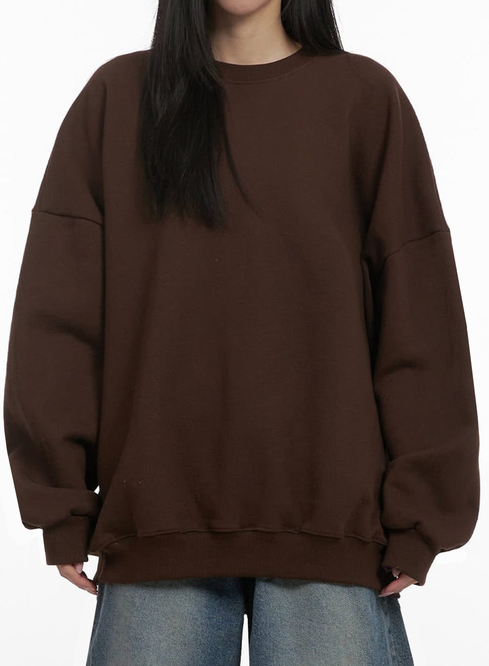 Classic Oversized Crew Neck IJ503
