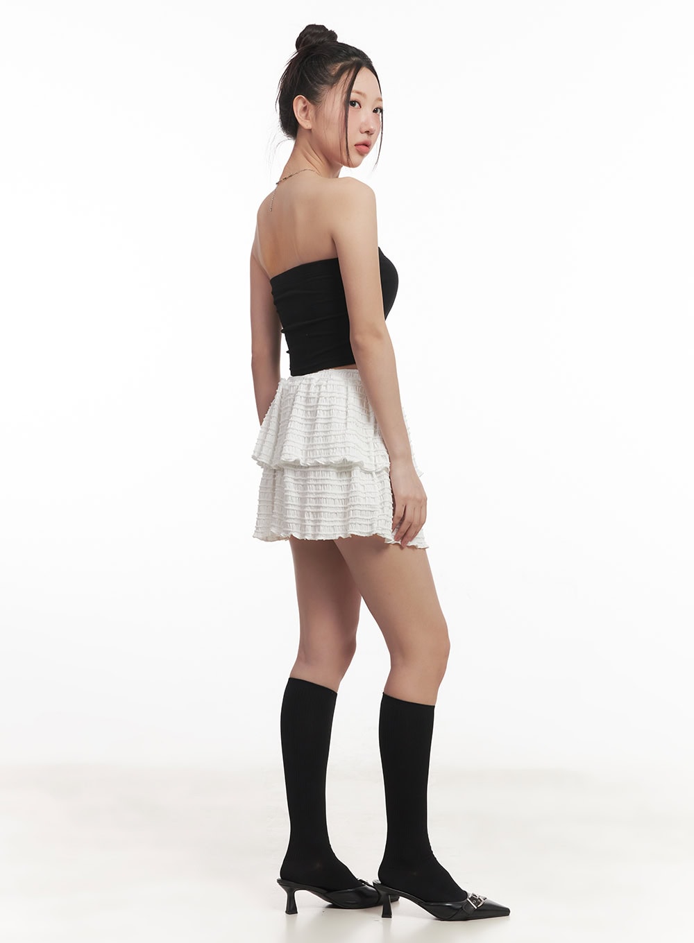 Flirty Frill Mini Skirt CM531