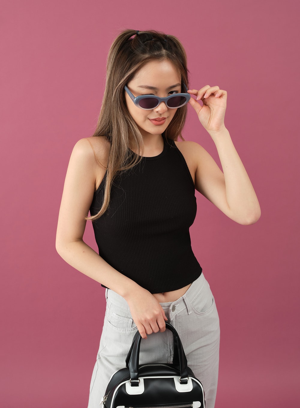 Oval Colorful Sunglasses CY16