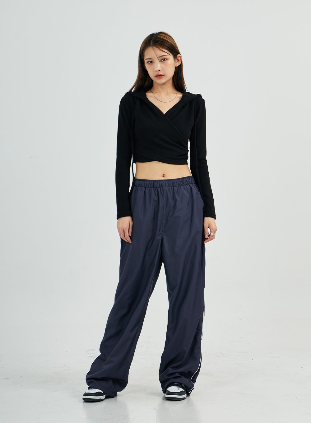 Wrap Crop Hoodie CS27