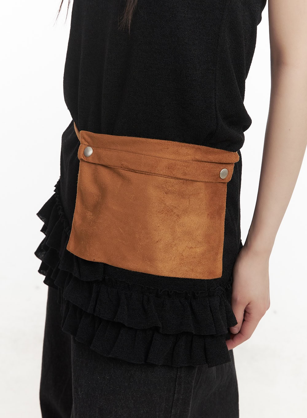 Suede Pouch Belt Bag CF518