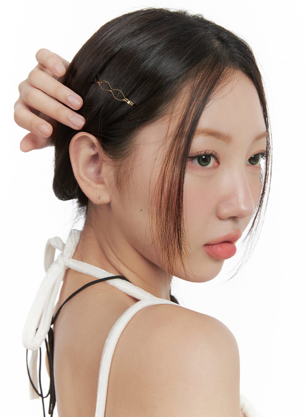 Golden Brass Hair Pin OG406