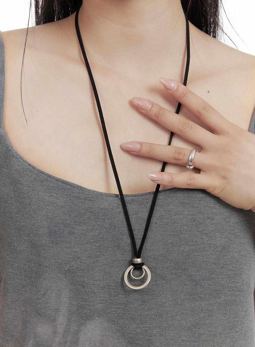 Pendant Suede Necklace CY407