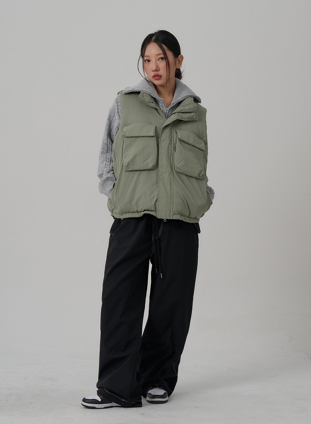 Pocket Puffer Waistcoat Unisex CN01