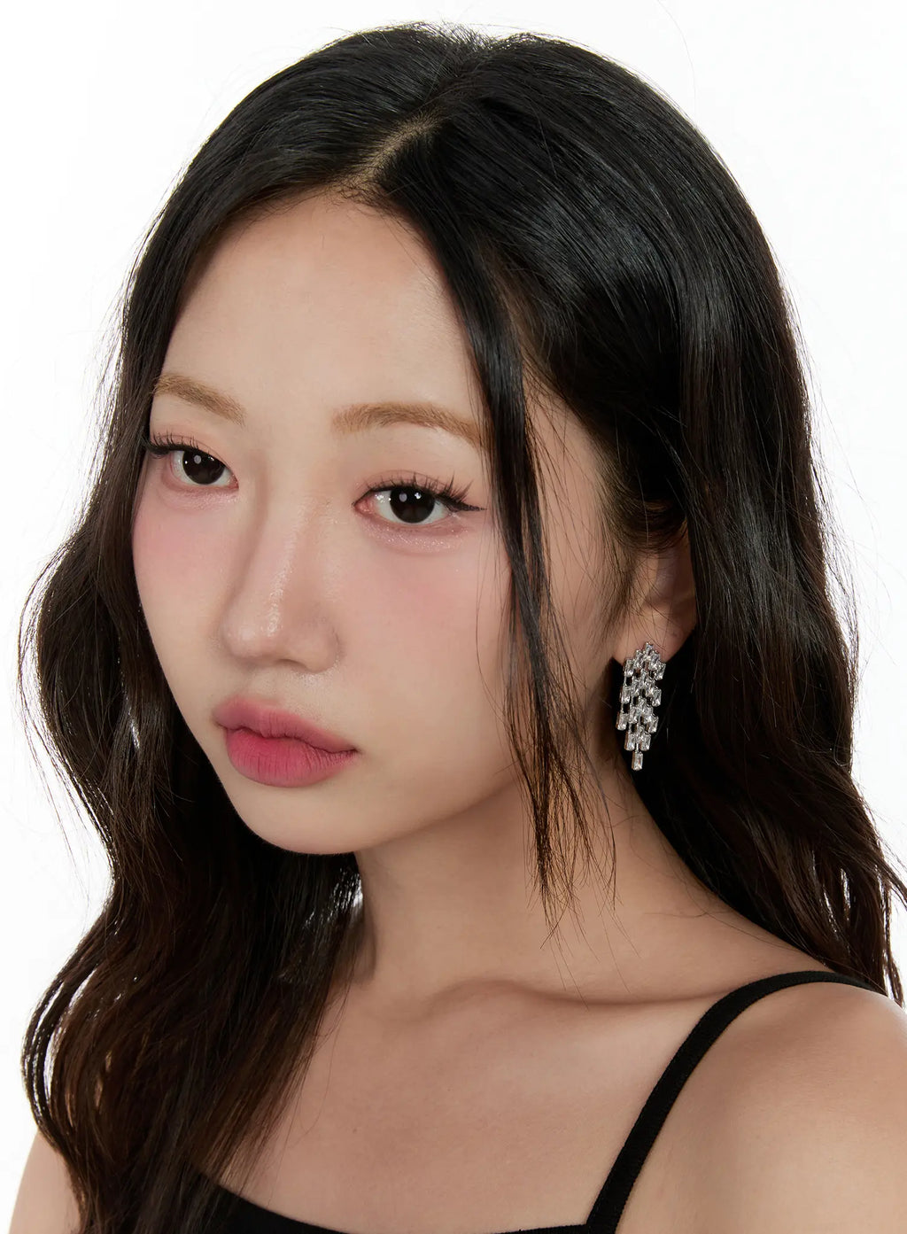 Flowing Cubic Earrings CG501