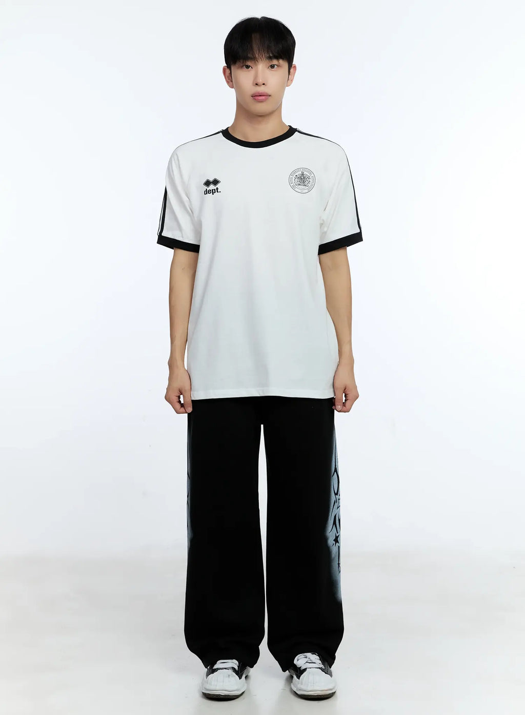 Men's Minimalist Graphic Cotton Tee IG515