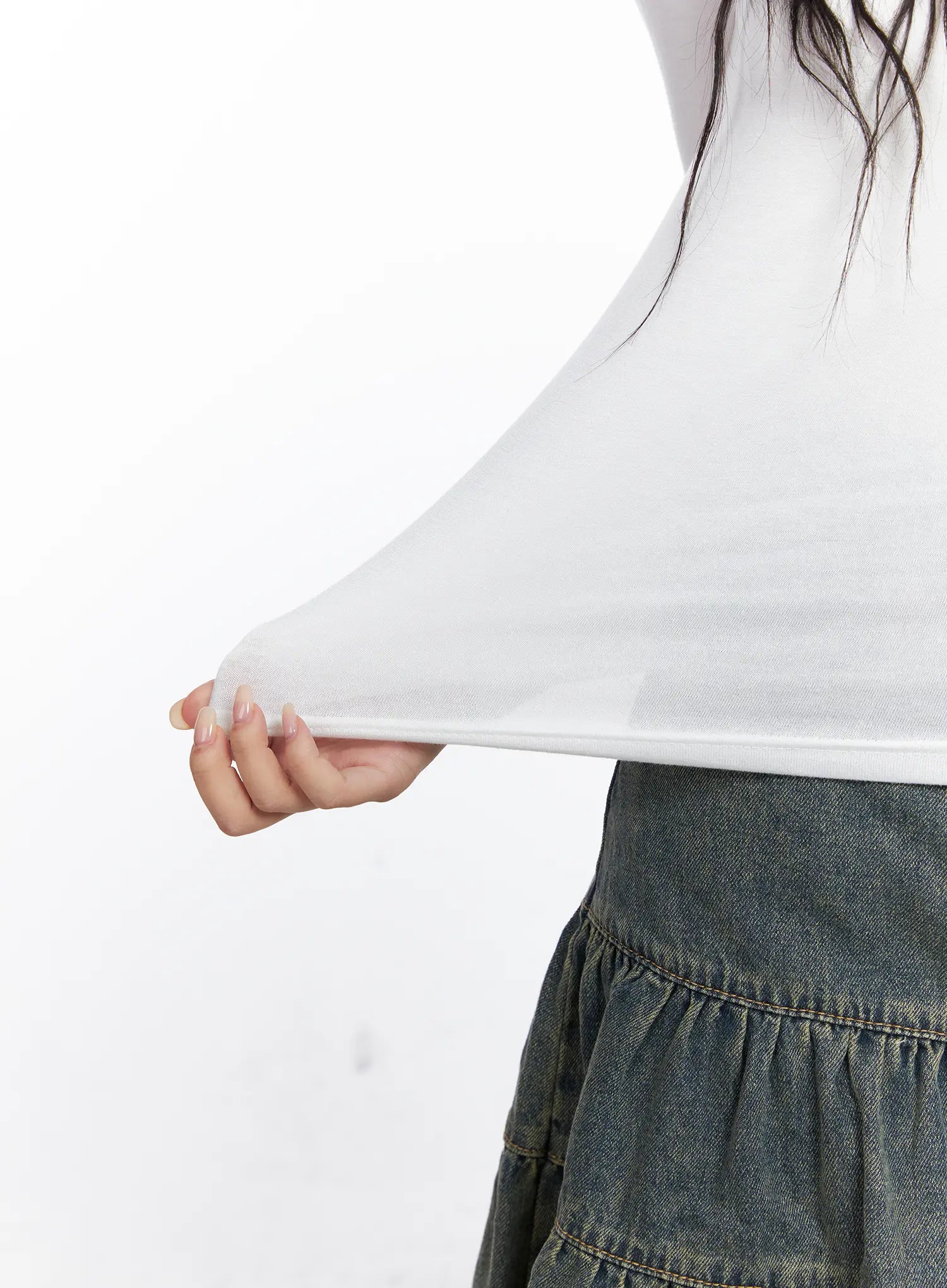 Essential Turtleneck Long Sleeve Top CO507