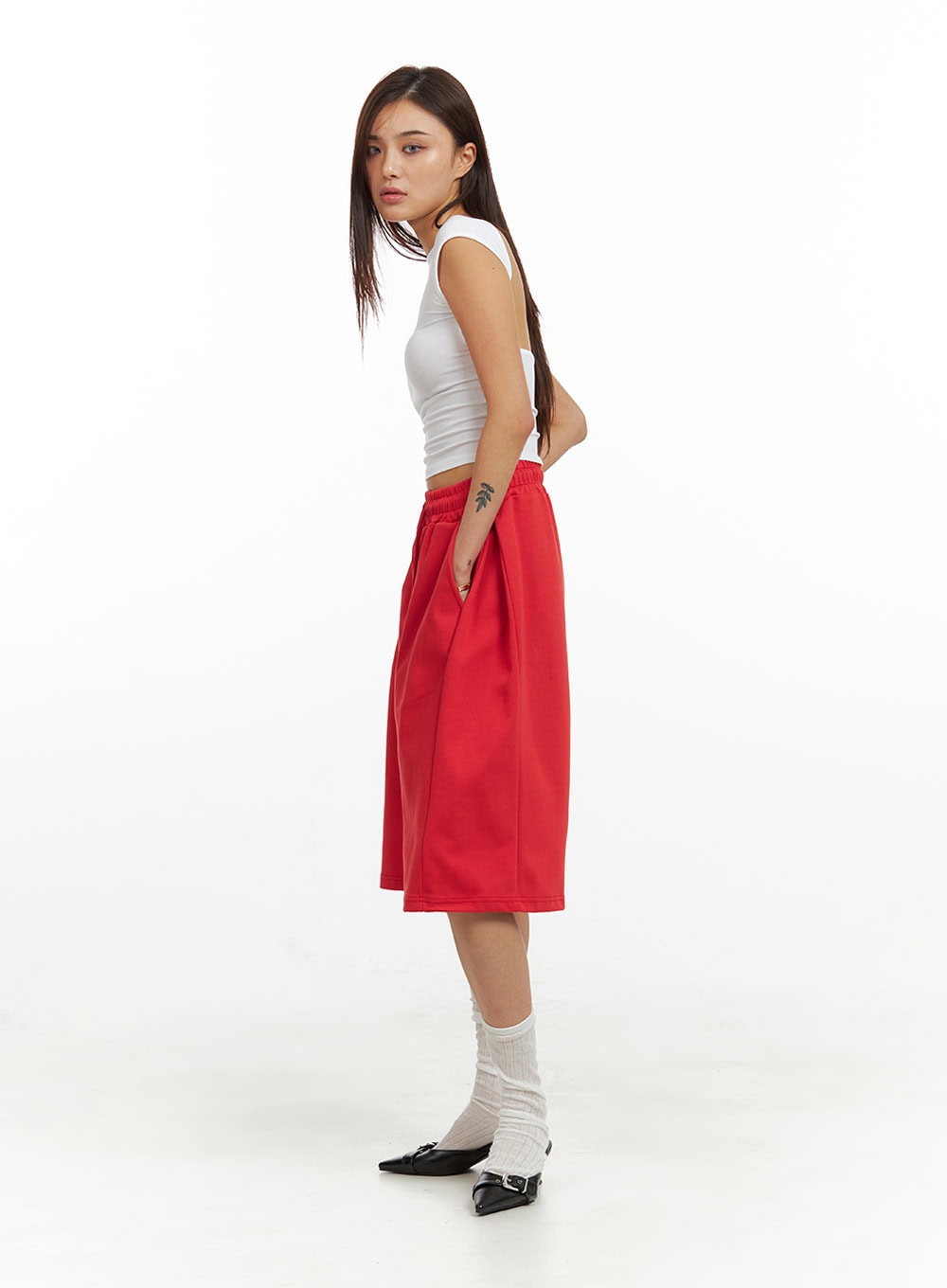 Cotton Sweat Shorts (UNISEX) IU419