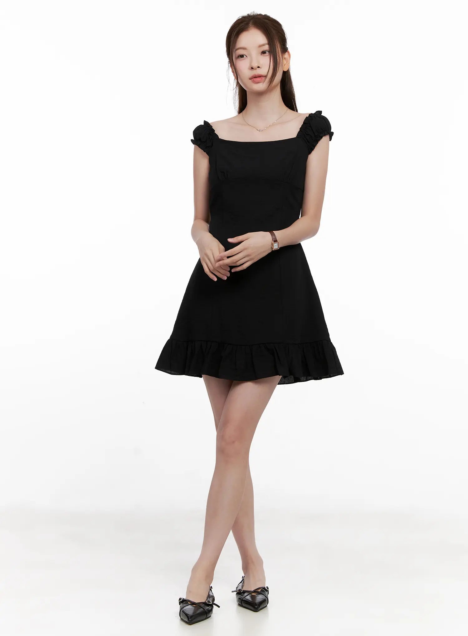 2-Way Cotton Mini Dress CL523