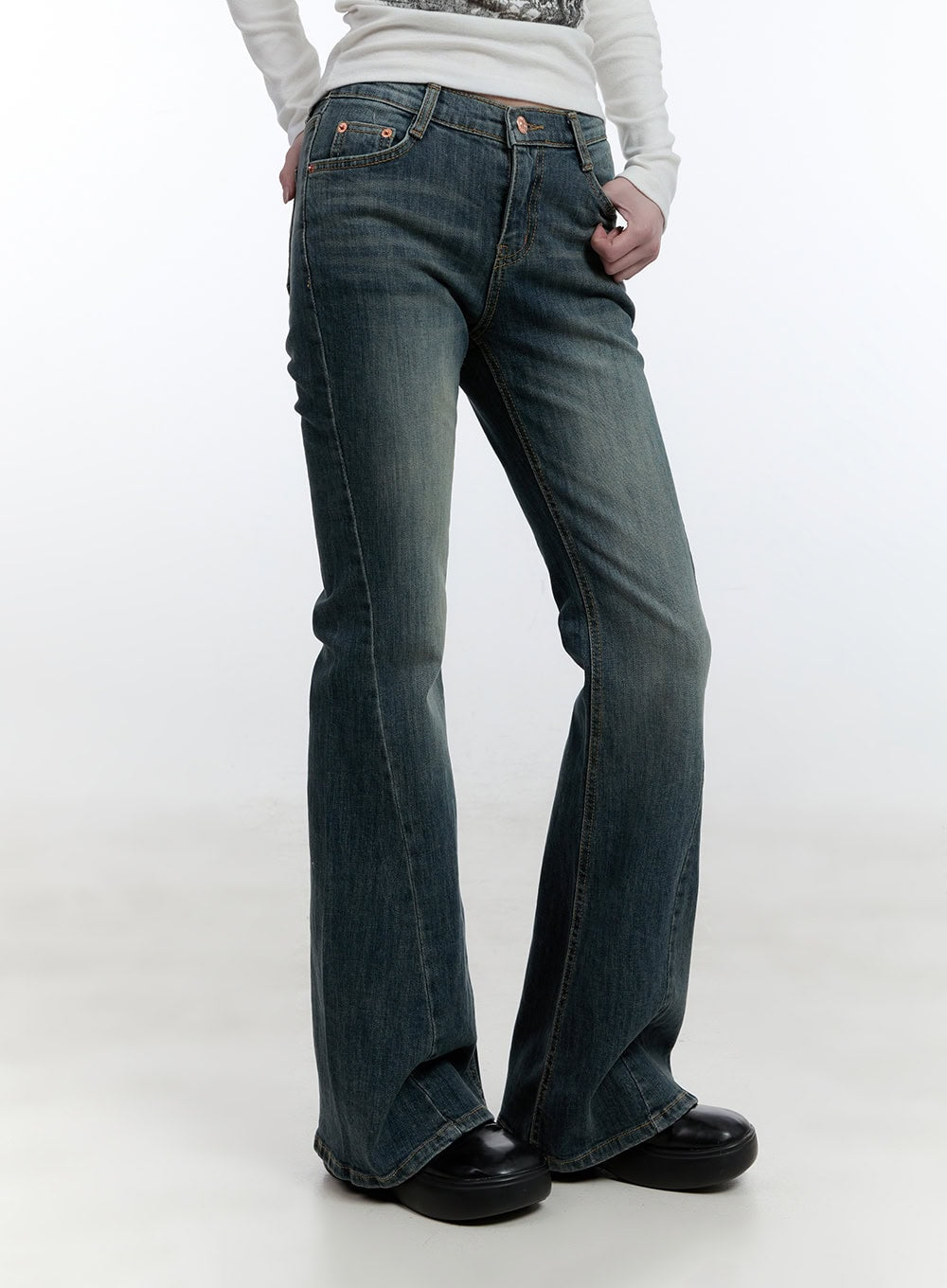 Mallory Skinny Bootcut Jeans CJ520