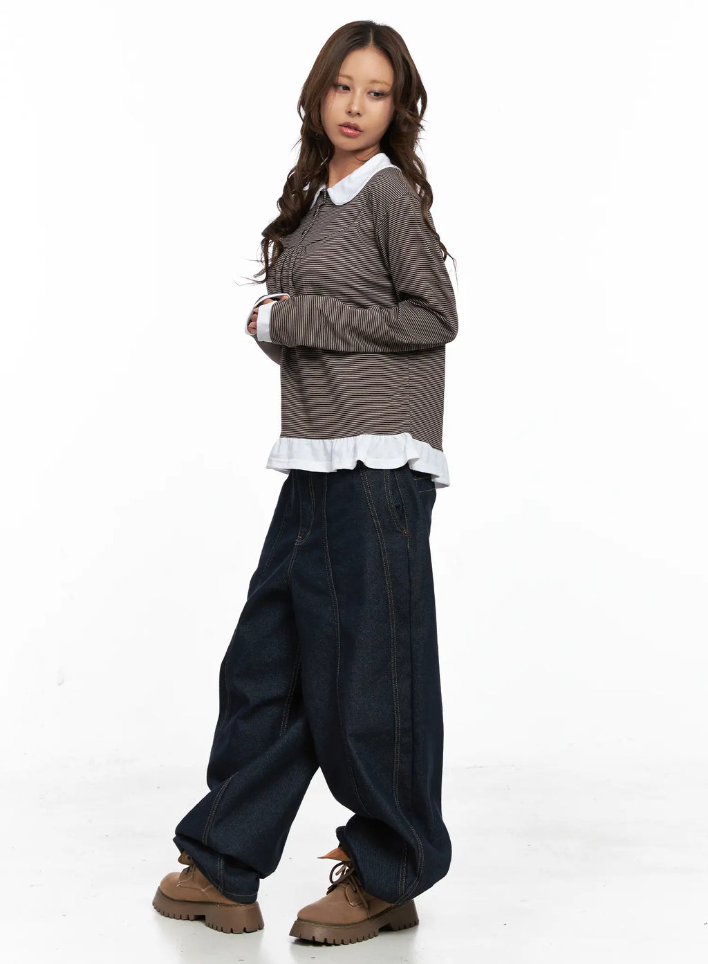 Tyler No-Fade Wide-Leg Jeans CO510