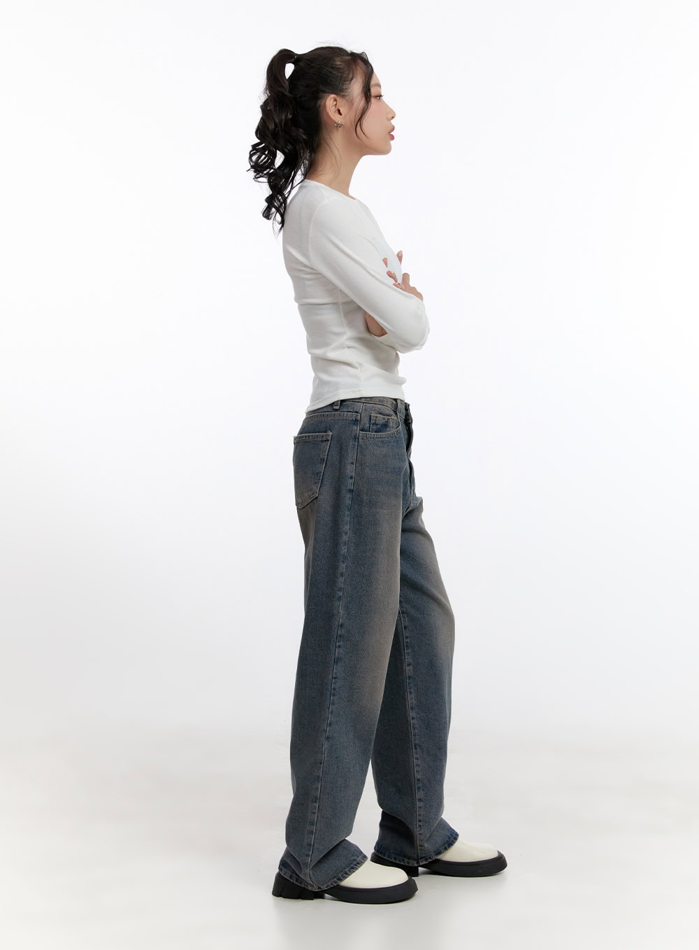 Adaline Cotton Wide Fit Jeans CN420