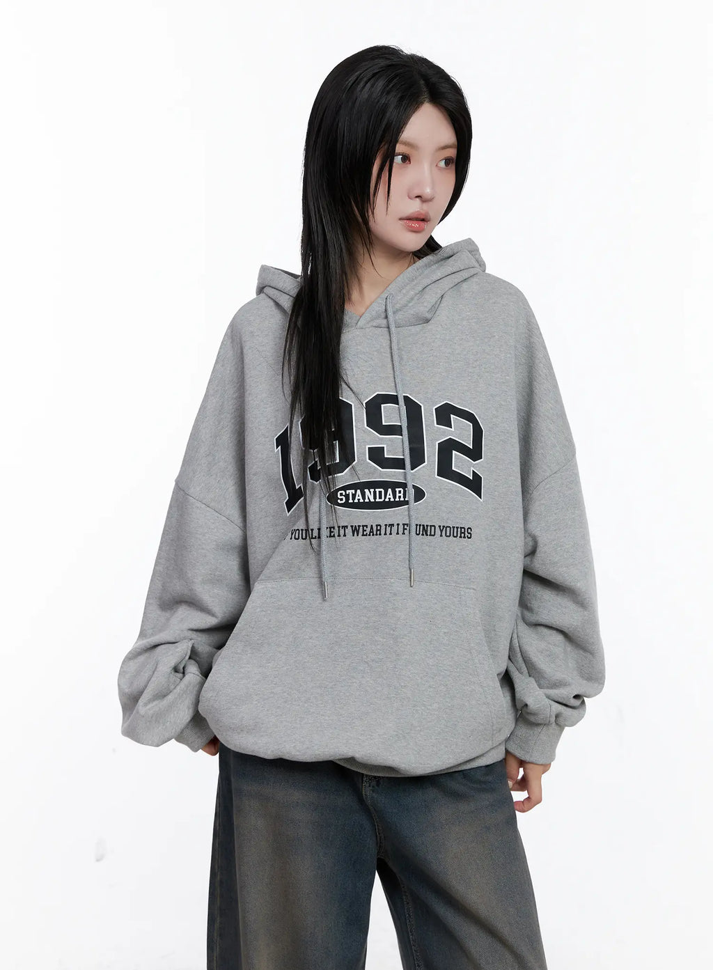 Oversized 1992 Graphic Hoodie CS510