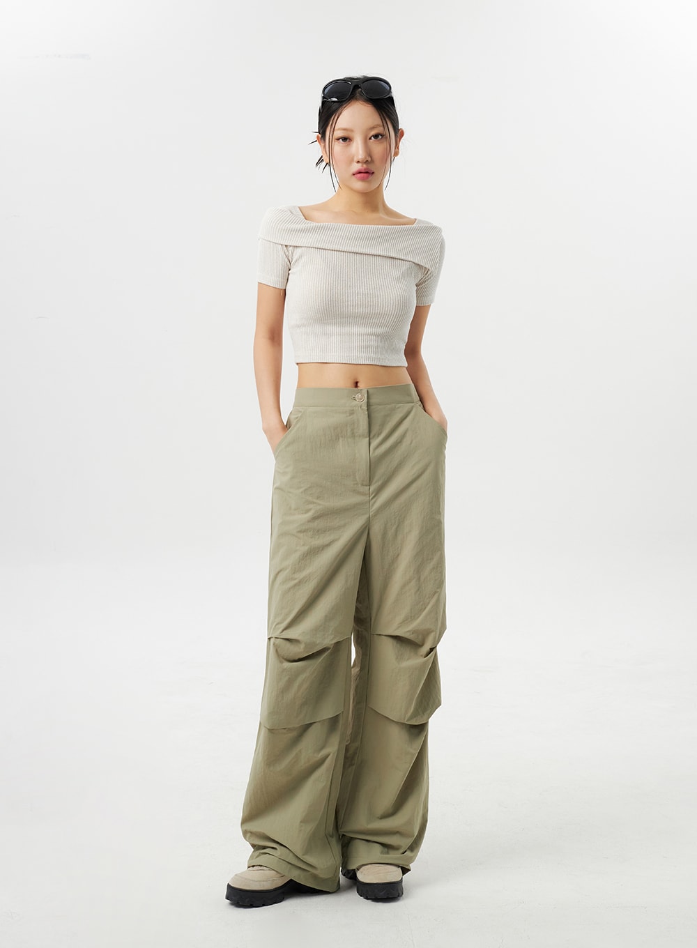 Ribbed Knit Top CY315